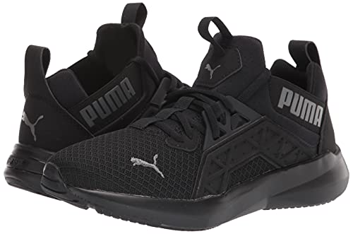 PUMA Mens Softride Enzo Cross Trainer, NXT PUMA Mens Black-CASTLEROCK, 10