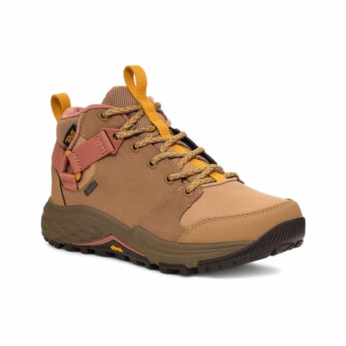 Teva Women's Grandview GTX Hiking Boot, Sand Dune, 5