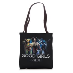 Injustice: Gods Among Us Good Girls Characters Tote Bag