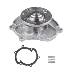 jdmon compatible with water pump with gasket chevy buick cadillac gmc pontiac saab saturn suzuki 2.8l 3.0l 3.6l v6 replace aw5103