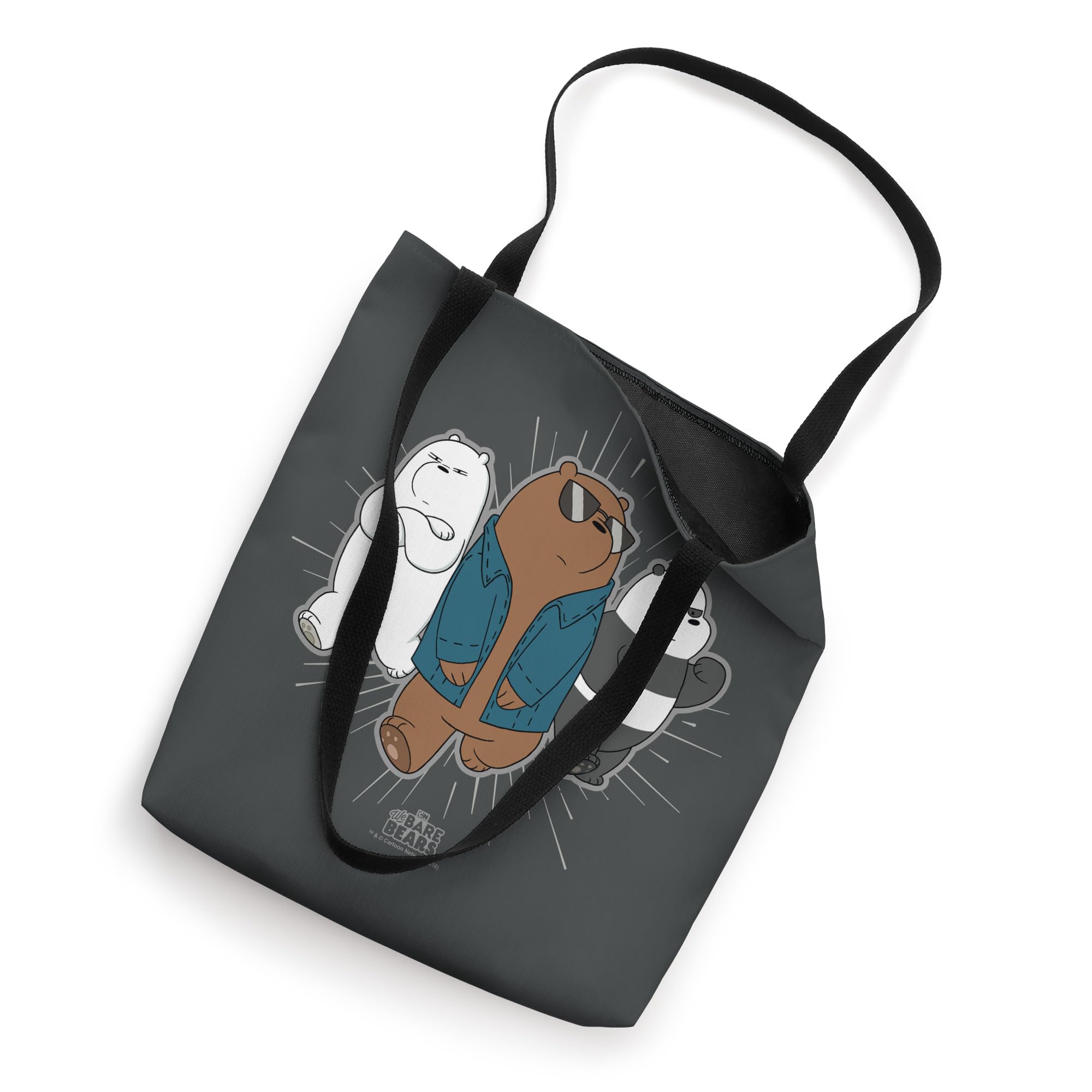 We Bare Bears Jacket Tote Bag