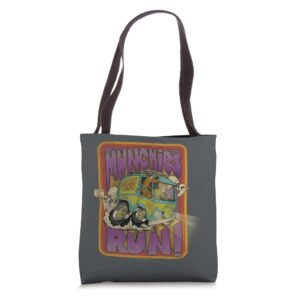 scooby-doo munchies run tote bag