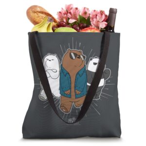 We Bare Bears Jacket Tote Bag