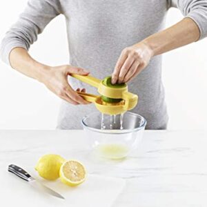 Joseph Joseph JuiceMax Dual-Action Citrus Press, One Size, Yellow