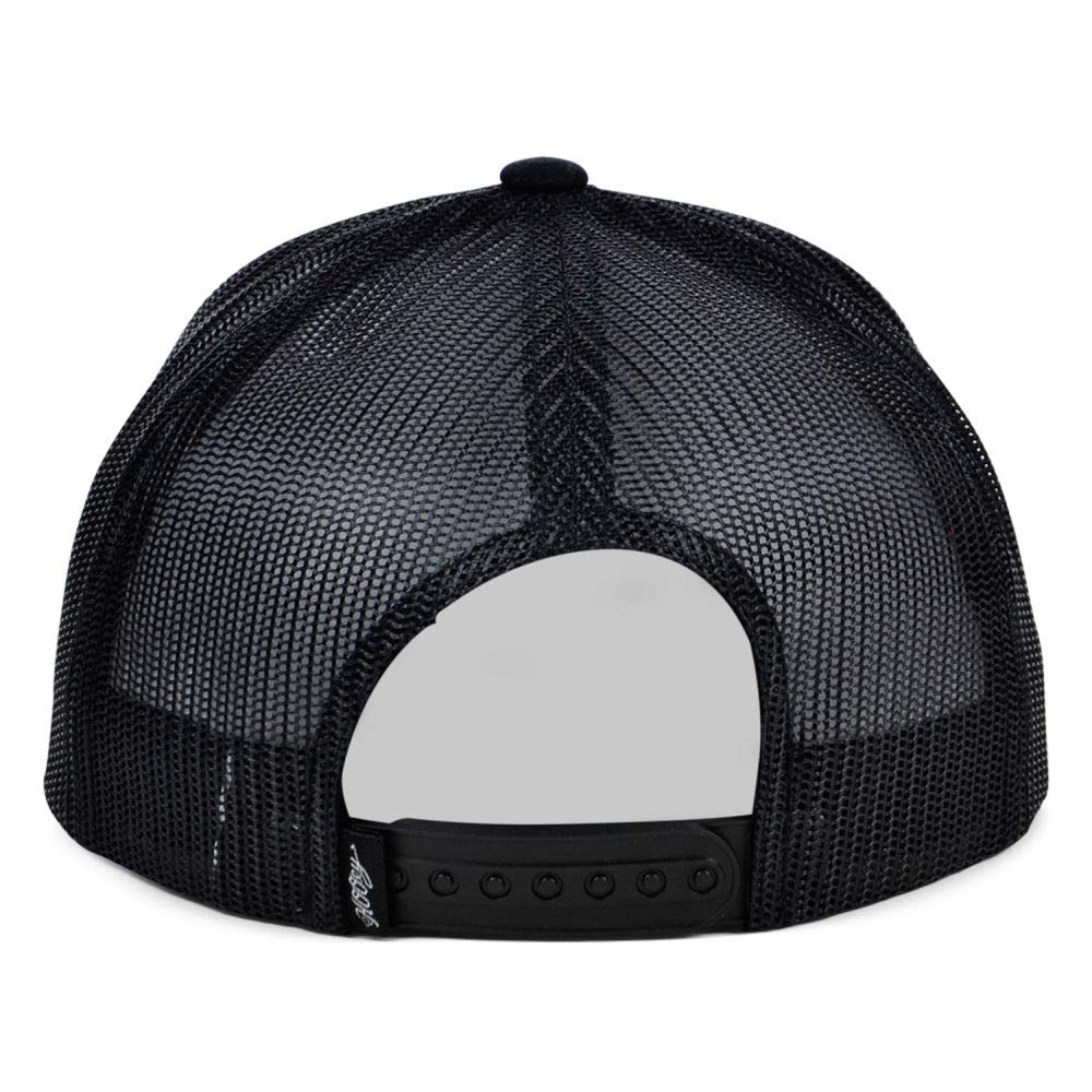 HOOEY Texican Adjustable Snapback Hat (Black)