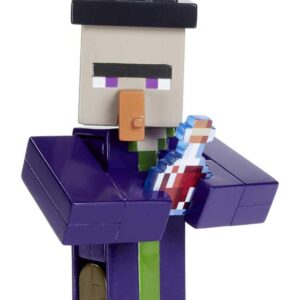 Minecraft Witch 3.25 3.25" scale Video Game Authentic Action Figure with Accessory and Craft-a-block