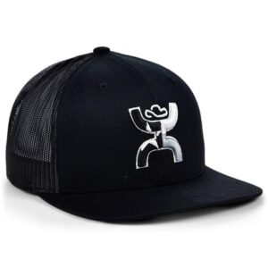 HOOEY Texican Adjustable Snapback Hat (Black)