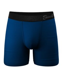 shinesty hammock support mens underwear with pouch | big and tall underwear for men flyless | us xxl dark blue (1pack)