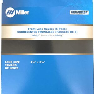 Miller Electric Cover Lens 6"X5-5/8" Front Infinity -1 Pack of 5