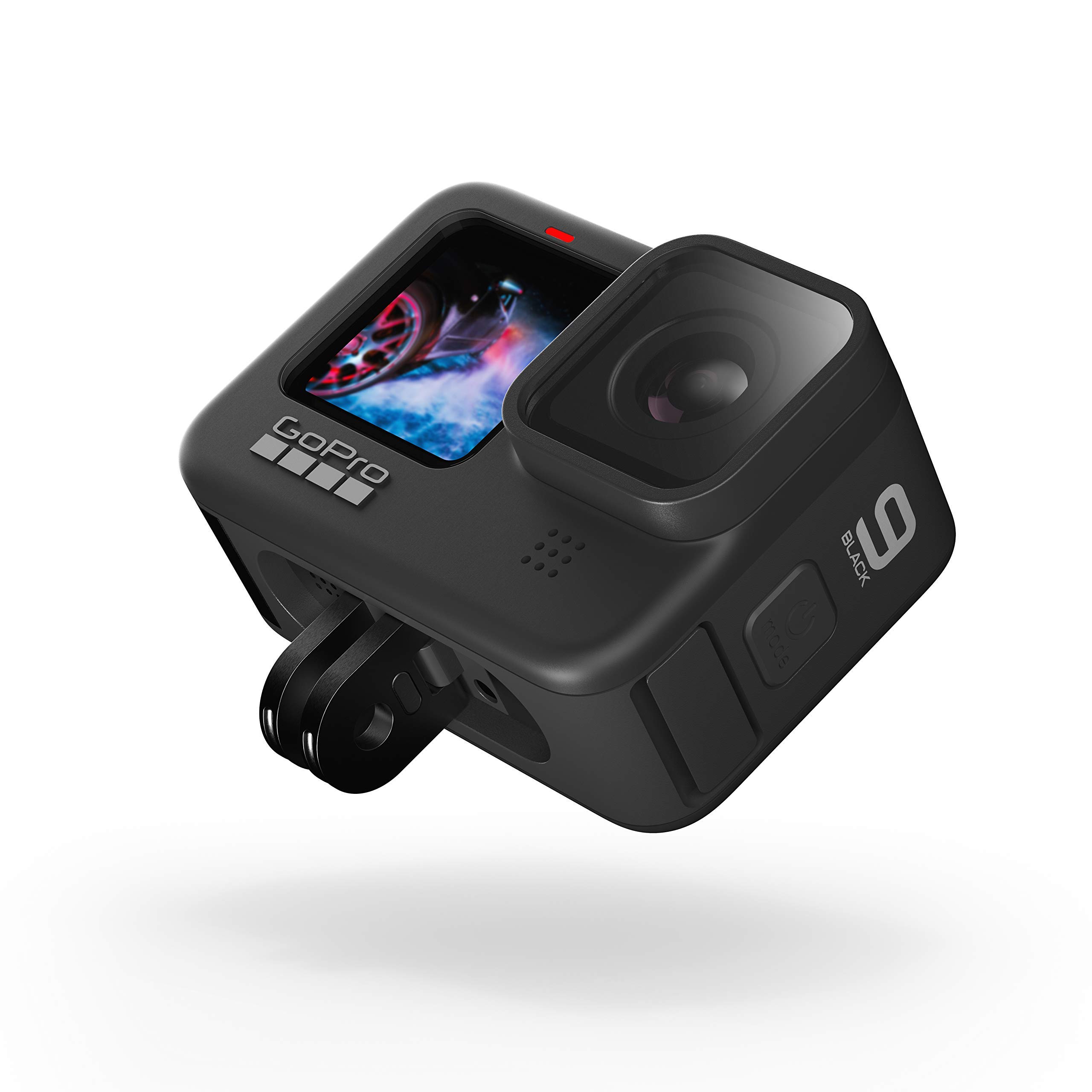 GoPro HERO9 Black - Waterproof Action Camera with Front LCD and Touch Rear Screens, 5K Ultra HD Video, 20MP Photos, 1080p Live Streaming, Webcam, Stabilization (Renewed)