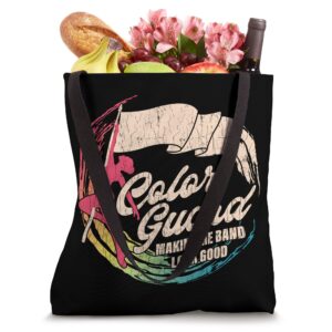 Funny Color Guard Apparel For Women Teens Colorguard Gift Tote Bag