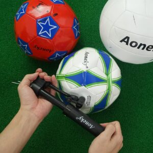 Aoneky Ball Pump for Sport Ball - Portable Mini Hand Air Pump