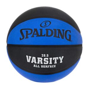 spalding varsity blue/black outdoor basketball 28.5"