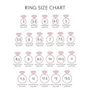 Shapes Studio 18K Gold Plated Gold Dome Croissant Band Ring, Stackable Ring, Signet Ring, Women Jewelry Minimalist Chic Style (Big, 10)