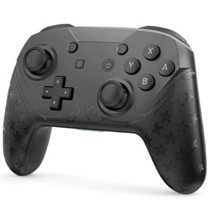 yccteam wireless pro controller compatible with switch/switch lite/switch oled, remote gamepad joystick with nfc, double vibration and wake up function