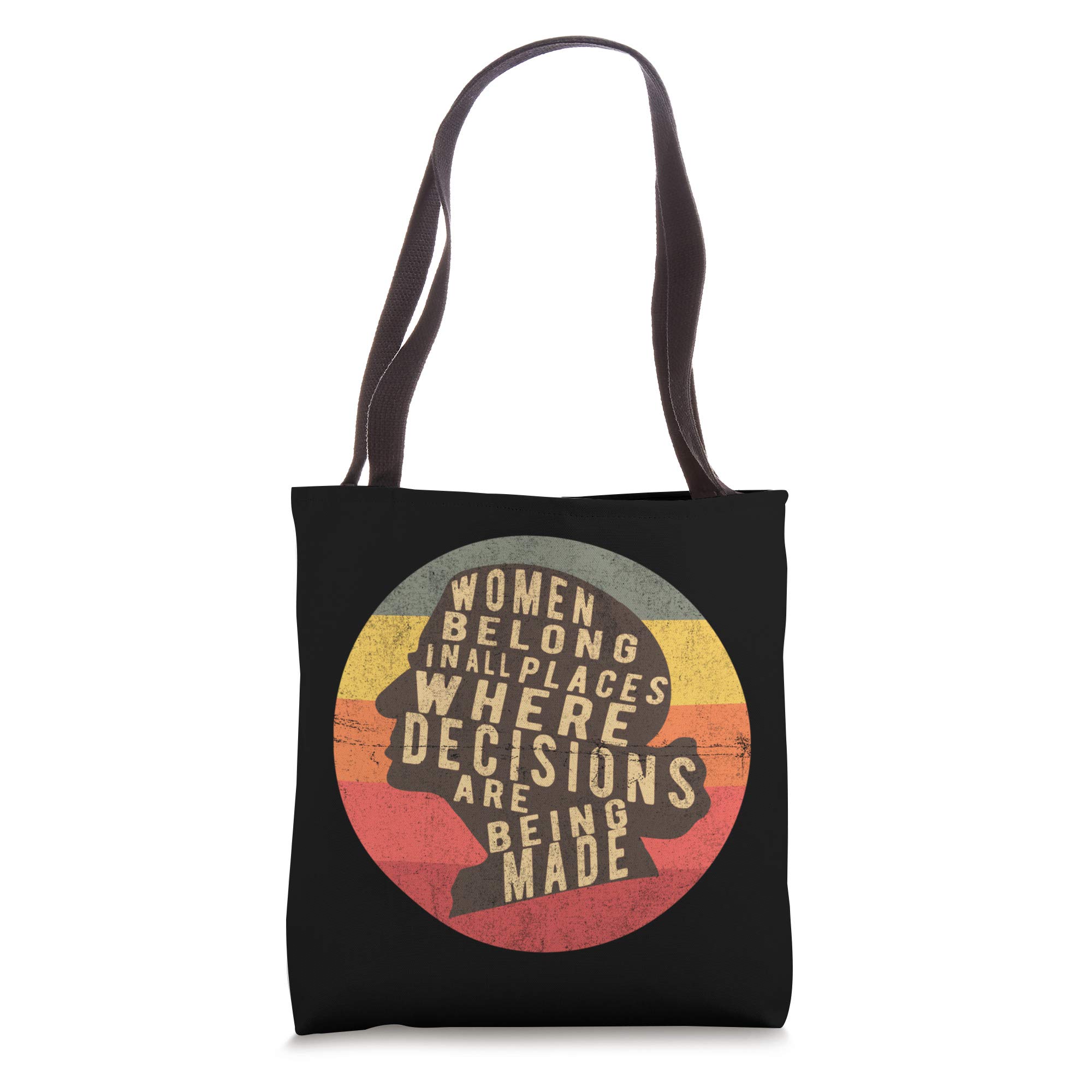 Women Belong in all places where RBG Ruth Bader Ginsburg Tote Bag