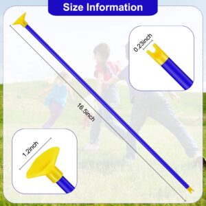 20 Pieces Replacement Suction Cup Arrows Kids Archery Toy Replacement Arrows with Rubber Tip Outdoor Indoor Sports for Boys Girls