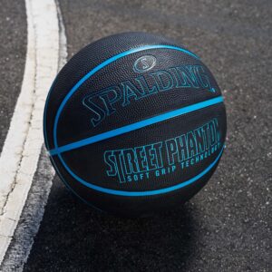 Spalding Street Phantom Outdoor Basketball Neon Blue 29.5"