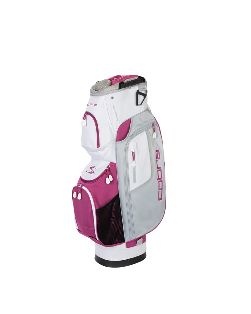 Cobra Golf 2021 Fly XL Complete Set Cart Bag Silver-Plum (Women's Petite Right Hand, Graphite Woods-Graphite Irons, Ladies Flex, Putter, Cart Bag)