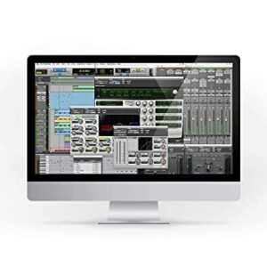 PreSonus Studio 24c 2x2 USB Type-C Audio/MIDI Interface with CR3-X Creative Reference Multimedia Monitors and 1/4” Instrument Cable and Microphone Isolation Shield