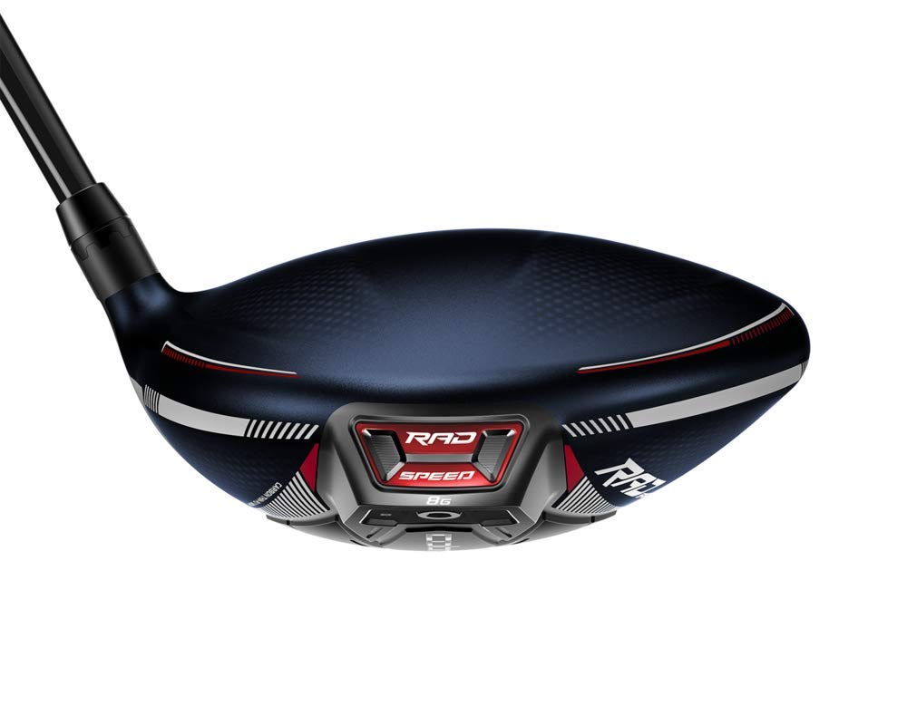 Cobra Golf 2021 Radspeed Driver Matte Peacoat-Red (Men's Left Hand Fujikura Motore XF3 Stiff Flex 10.5) Standard