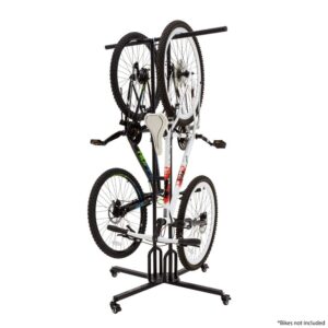 Discount Ramps Elevate Outdoor Bike-Stand-6 74" H Mobile 6-Bike Storage Rac