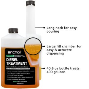 Archoil Ultimate Diesel Kit - AR9100 Friction Modifier (16oz) + AR6500 Diesel Treatment (40oz) + AR6400-D Diesel Fuel System Cleaner (12oz)