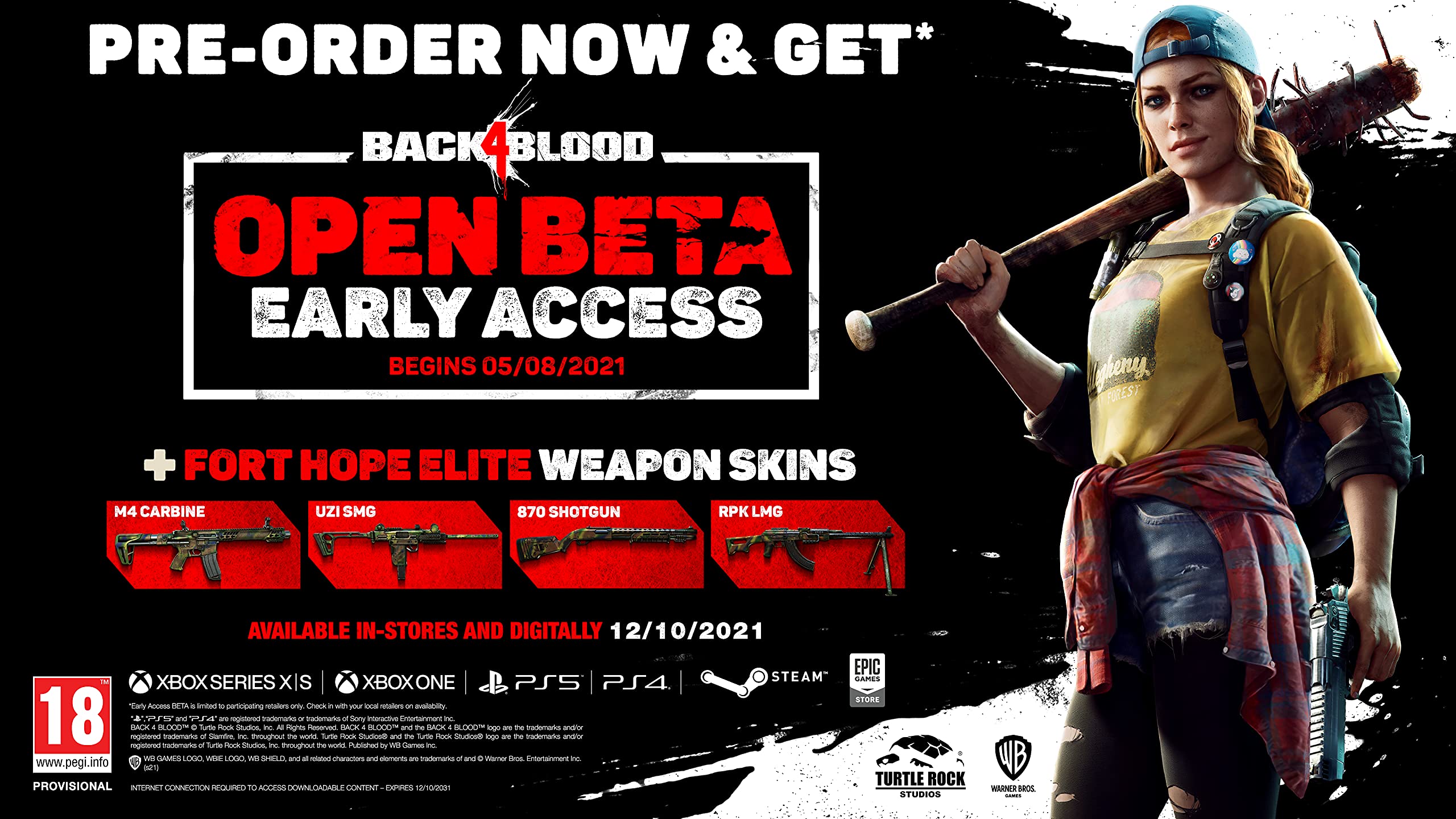 Back 4 Blood: Includes AR Badge (Amazon.co.uk Exclusive) (PS5)