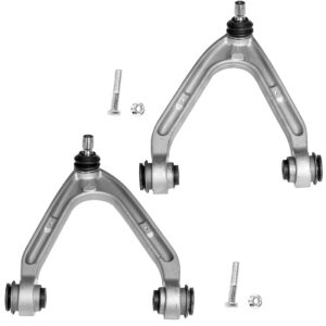 KEYOOG 2Pcs Left Right Front Upper Control Arm and Ball Joint Assembly Fit for 2006 2007 2008 2009 2010 Hummer H3 H3T K621675 K621676 Driver & Passenger Side Suspension