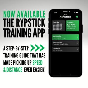 Rypstick | Golf Swing Trainer Device for Increased Distance - Golf Speed Trainer and Warmup Aid (Men's White 45”)