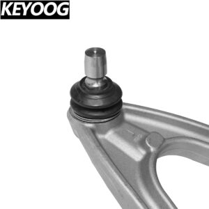 KEYOOG 2Pcs Left Right Front Upper Control Arm and Ball Joint Assembly Fit for 2006 2007 2008 2009 2010 Hummer H3 H3T K621675 K621676 Driver & Passenger Side Suspension