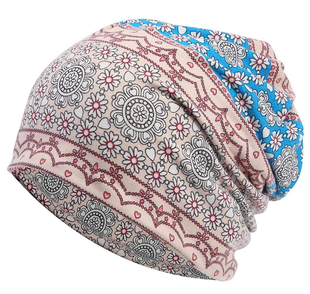 Kayier Women's Baggy Casual Chemo Beanie Hats Headwear Caps