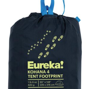 Eureka! Kohana 4 Person Tent Footprint for Kohana Family Camping Tent