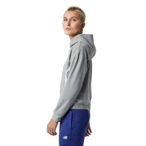 New Balance Women's Sport Spacedye Fashion Layer, Athletic Grey , Large