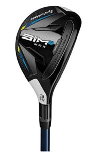 taylormade sim 2 max rescue mens right hand graphite stiff rescue 3-19 degree