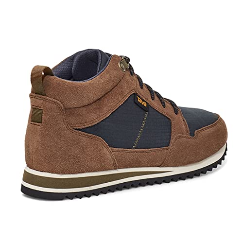 Teva Men's Highside Mid Ankle Boot, Bison Navy, 9