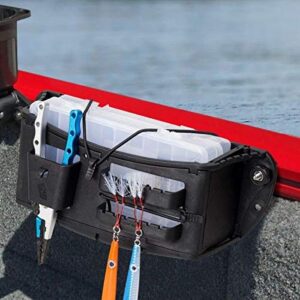 RAILBLAZA Black Tackle Caddy Boat Organizer System for Gunnel Track Mounts