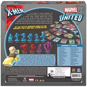 X-Men, Marvel United Board Game with Cards and Collectible Hero Villain Figurines Party Fun Movie Challenge, for Kids & Adults Aged 14 and up