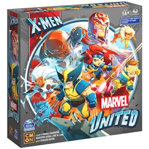 X-Men, Marvel United Board Game with Cards and Collectible Hero Villain Figurines Party Fun Movie Challenge, for Kids & Adults Aged 14 and up