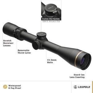 Leupold VX-3HD 3.5-10x40 (1 inch) CDS-ZL Duplex Reticle Riflescope