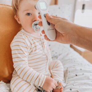 Dreambaby Touchless Non Contact Digital Infrared Forehead Thermometer - Fever Temperature Scanner - for Baby and Adults (with Object Mode Switch Option) - Model L341