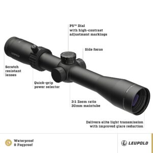 Leupold Mark 3HD 4-12x40mm Side Focus Riflescope