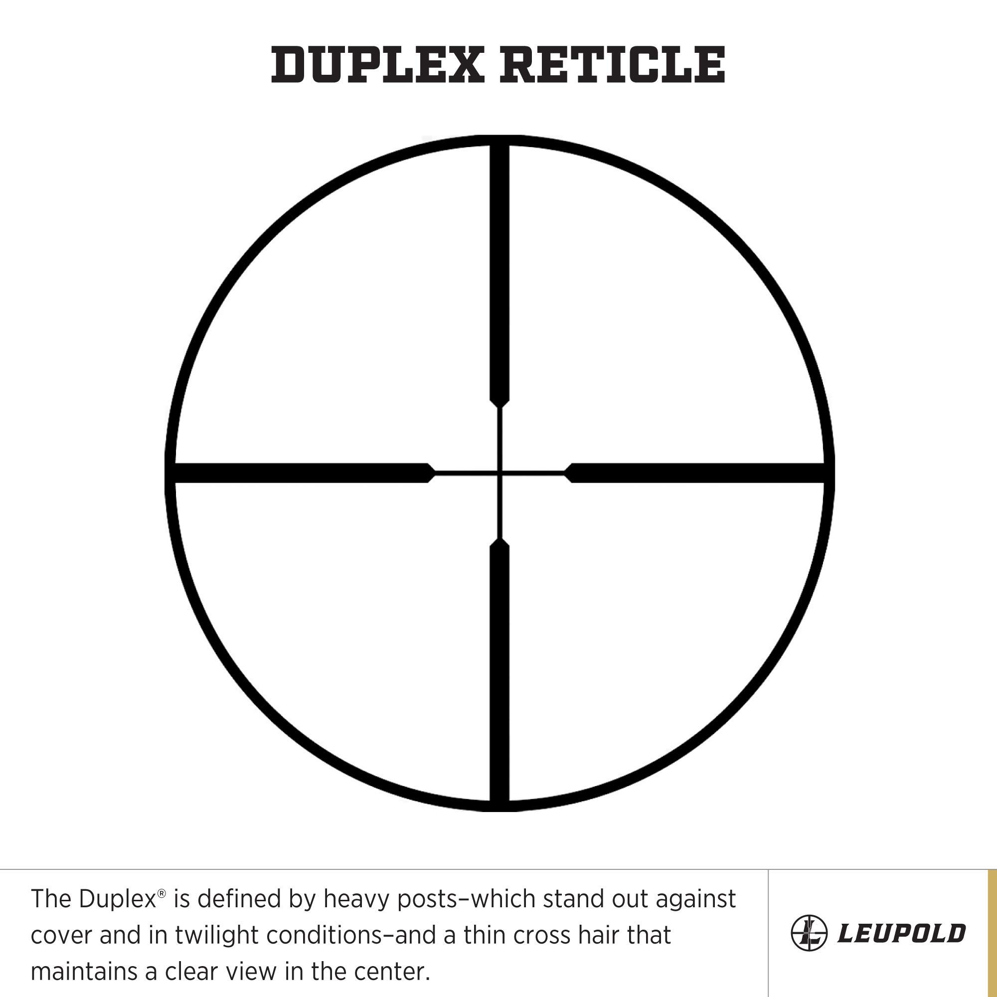 Leupold VX-3HD 3.5-10x40 (1 inch) CDS-ZL Duplex Reticle Riflescope