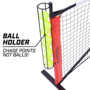 GoSports Regulation 22 ft Pickleball Net - Includes Net, Frame and Carry Case, Portable Design for Setup in Minutes