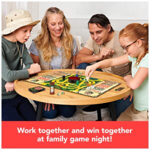 Jumanji The Game, The Classic Scary Adventure Family Board Game Based on The Action-Comedy Movie, for Kids and Adults Ages 8 & up