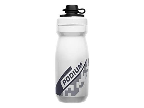 CamelBak Podium Dirt Series Mountain Bike Water Bottle 21oz, White