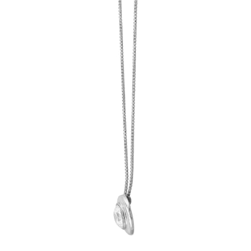 Silpada 'Northern Star' Cubic Zirconia Pendant Necklace in Sterling Silver, 16" + 2"