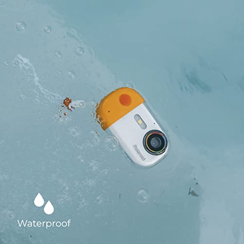 Polaroid Underwater Camera 18mp 4K UHD, Polaroid Waterproof Camera for Snorkeling and Diving with LCD Display, USB Rechargeable Digital Polaroid Camera for Videos and Photos