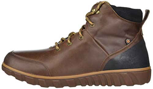 Bogs Men's Classic Casual Hiker Ankle Boot, Cognac, 10