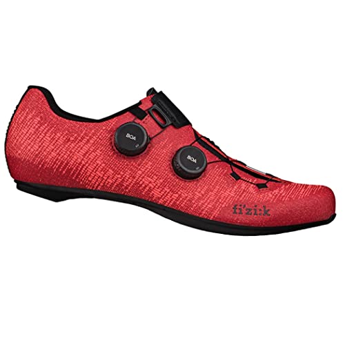 Fi'zi:K Vento Infinito Knit Carbon 2 Cycling Shoe Coral/Black, 36.0